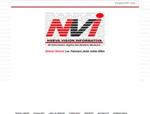 Tablet Screenshot of nvinformativa.com